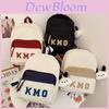 Childrens Study Backpack Lightweight School Travel Girls Nylon Breathable With Letter Pattern For Education