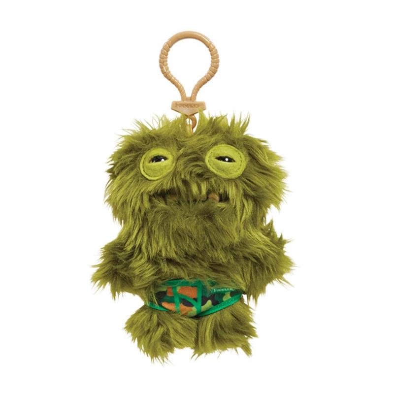 Fuggler Lustiges hässliches Monster Plüsch Schlüsselanhänger 12CM Niedliche Stoffpuppen Kawaii Geschenke für Kinder