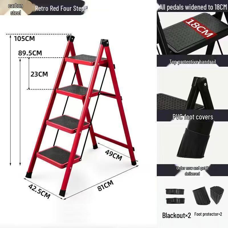Changbaosen 4-Step Multi-functional Folding Ladder
