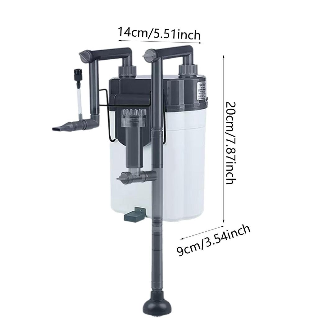 Fish Tank Filter Pet Supplies Quiet Dissolved Oxygen Submersible Fish Tank Internal Filter for Fish Tanks Aquariums Aquatic Pets
