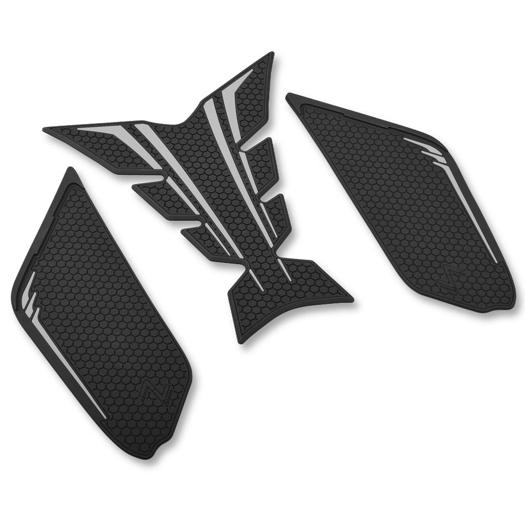 LEDISHUN Traction Pad Tank Kit for Kawasaki Z900 2017-2025 (Gray)