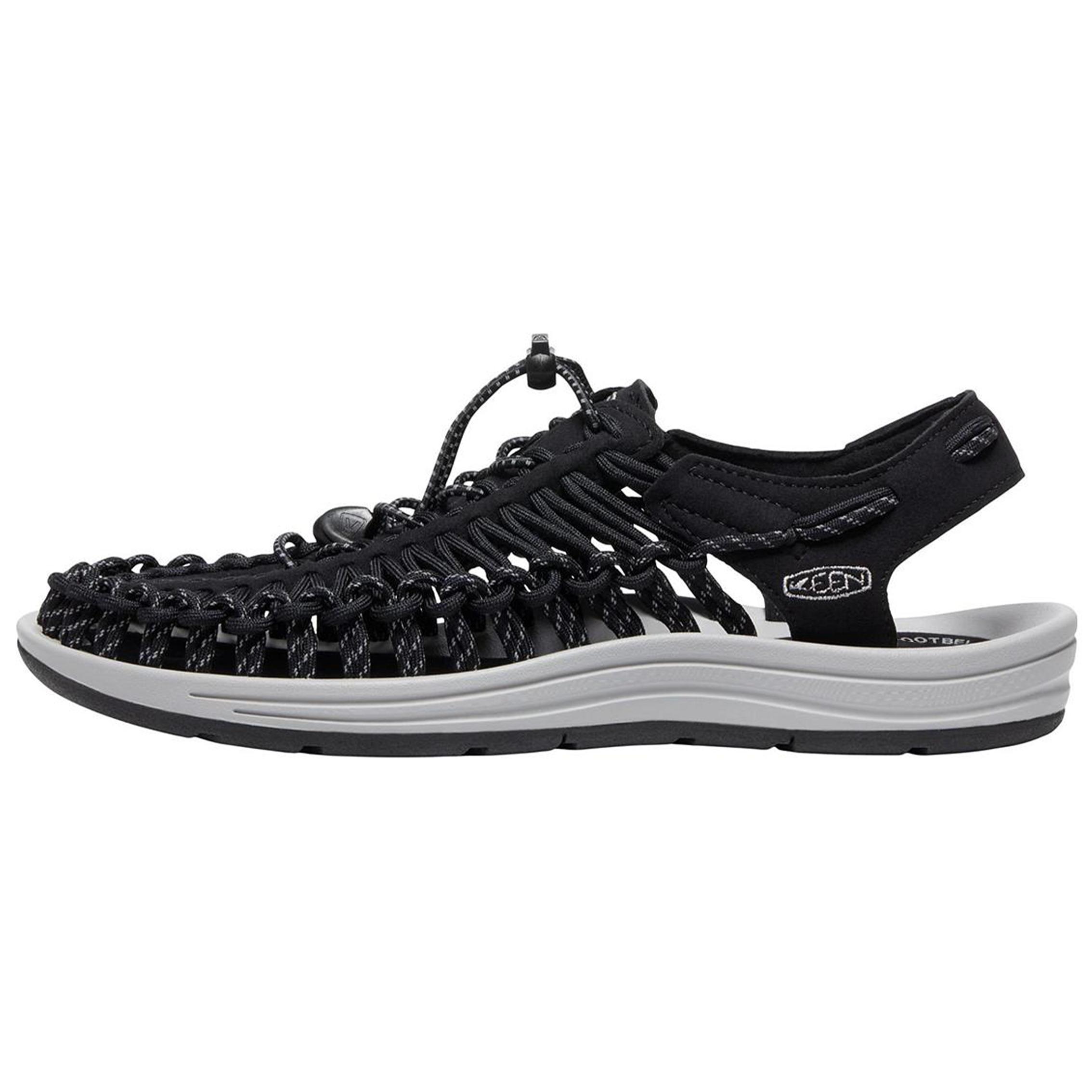Keen Uneek River Trekking Shoes Beach Sandals Men s Black, Silver 1026334 41