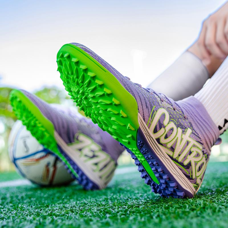 Herren Neue TF Fußballschuhe Sneaker Professionell Original Widerstandsfähig Lässig Männliche Fußballschuhe Ultraleichte Fußballschuhe Spiel