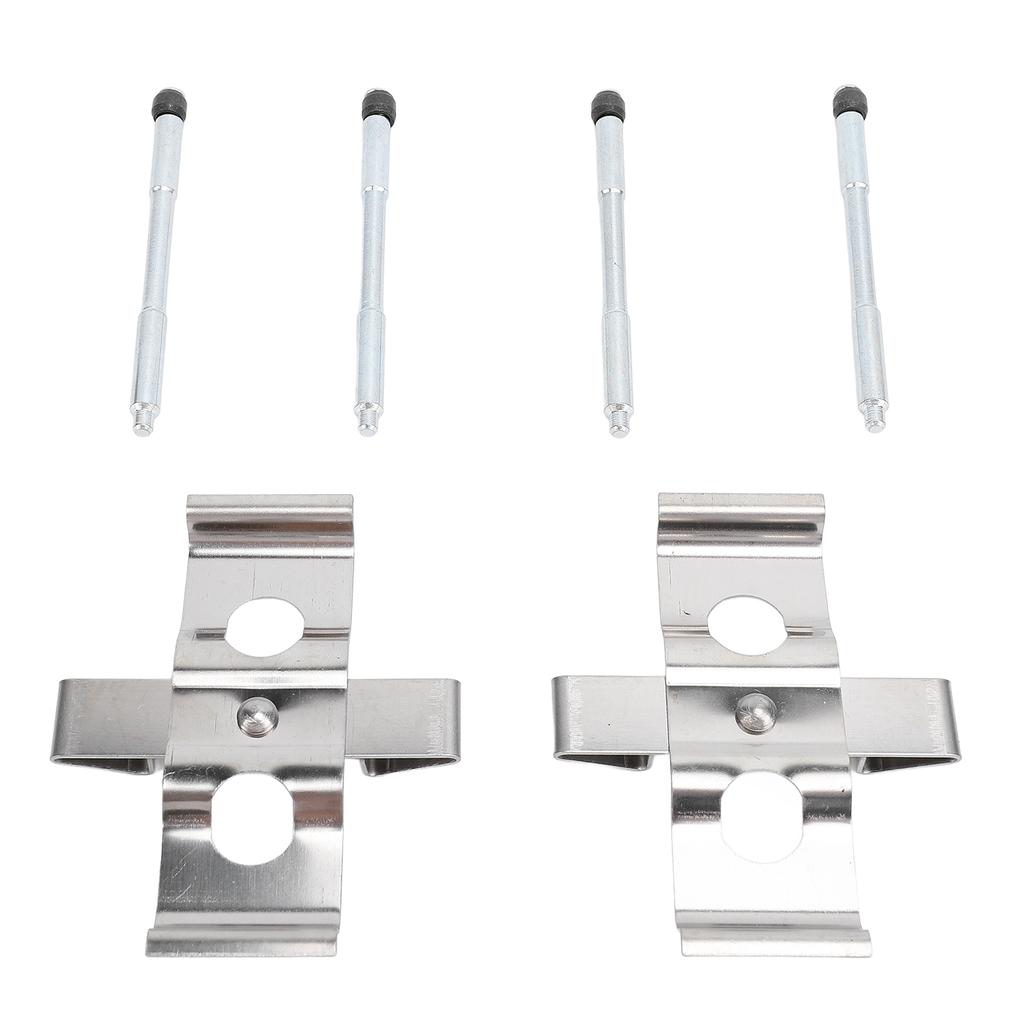 Disc Brake Caliper Hardware Kit MBA1296 Stainless Steel Front Brake Pads Fitting Kit with Pins Clips for 406 Coupe