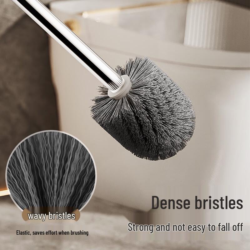 Meiliya Durable Extended Handle Toilet Brush Set