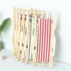 Mini 1/12 Dollhouse Chair Multicolors Summer Vacation Beach Chair  For OB11 Doll