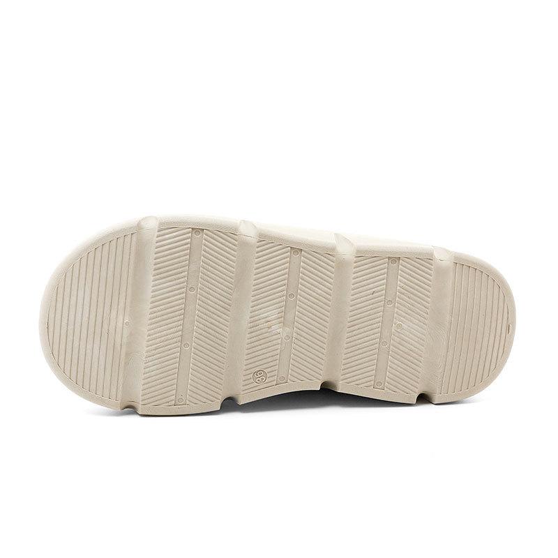 HY616 new winter waterproof sewing line women's short tube warm high-top simple velvet thick-soled cotton shoes