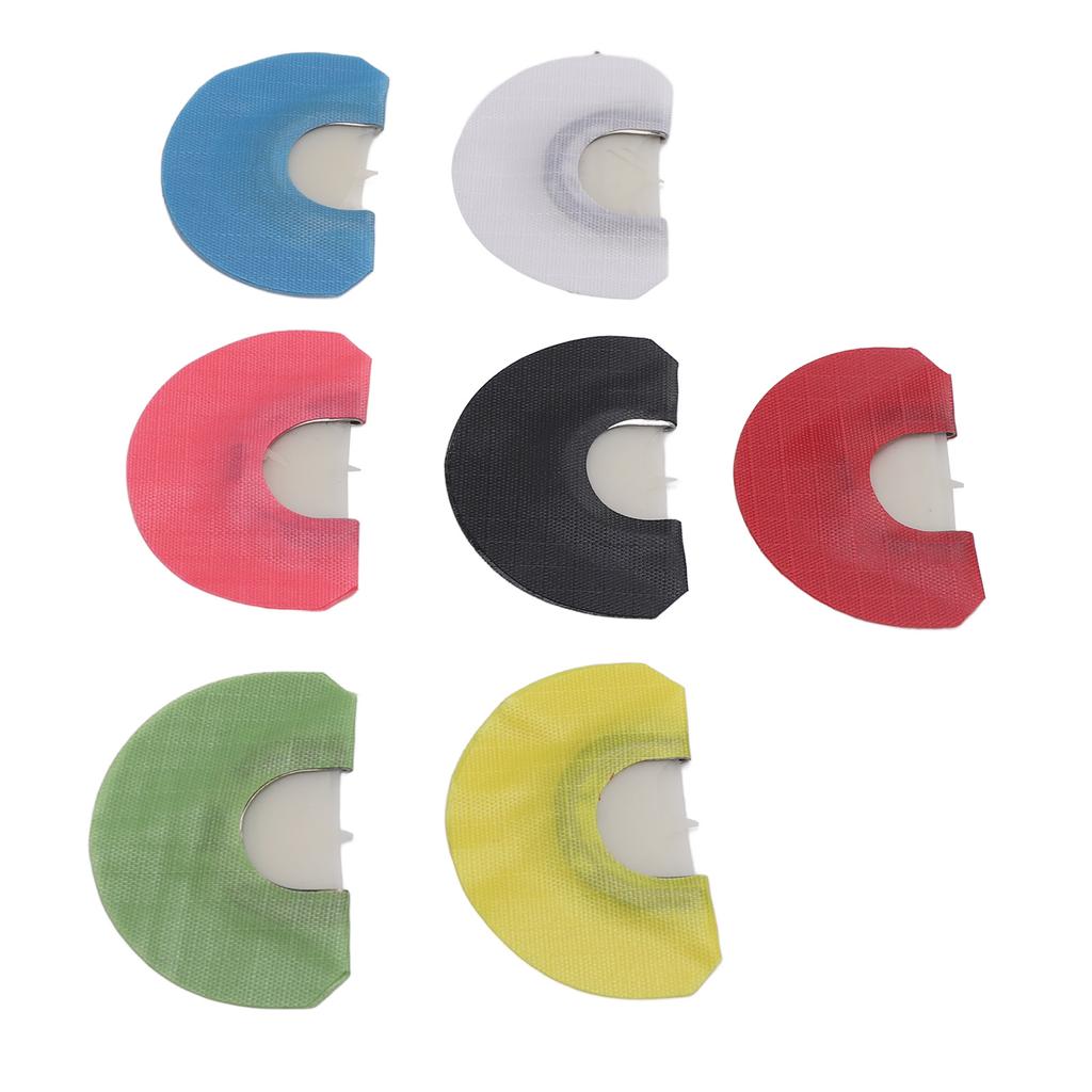 Turkey Mouth Call 7 Colors Realistic Sound Easy to Use Comfortable Diaphragm Mouth Calls Set for Outdoor