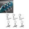 6Pcs Guitar Tuners Knob Enclosed Simple Installation Wear Proof Electric Guitar String Knob Tuning Pegs