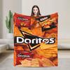 Doritos Tortilla Chips Puffed Food Blankets Airplane Travel Flannel Throw Blanket For Outdoor Warm Design Quality Bedspread Gift