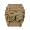 Baby Hair Accessories Nylon Big Bow Children'S Headband Super Soft Wide Headband Baby Stockings Headband