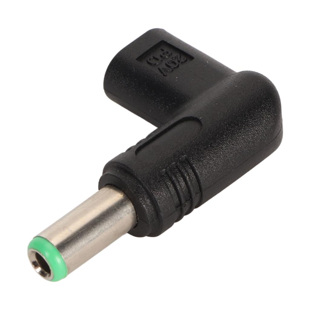 Female Type C to DC Adapter 6.3x3.0mm 18.5 to 20V 100W PD Fast Charge Type C Female to DC Male Adapter for Laptop