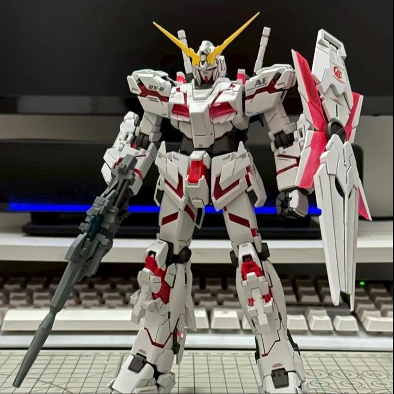 Bandai Assembled Model HG Unicorn 1/144 Jim Spartak Mark Mecha Toy Decoration Gift Model Action Figures Anime Figure Collection