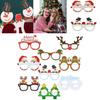 Fabelhafte 9 Stück Weihnachtsbrillen Party Requisiten Weihnachtsmann Schneemann Baum Elch