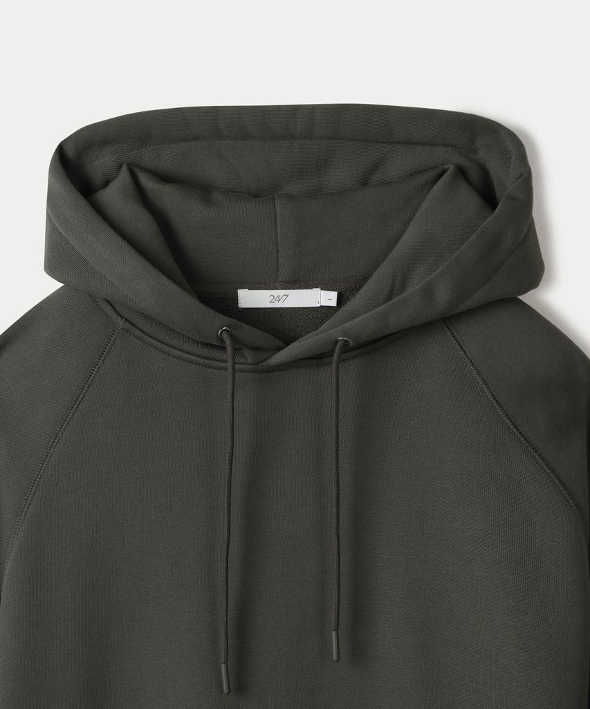 Supima Hoodie Sweatshirt Charcoal
