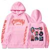 Anime Chainsaw Man Pochita Graphic Print Hooded Men Women Classic Hoodies Plus Size Streetwear Harajuku Unisex Sweatshirt