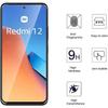 [3 pièces] Verre Trempé pour Xiaomi Redmi 12 5G -4G, Protection d'Ecran Transparent 9H Antichoc (pas pour Redmi Note 12)