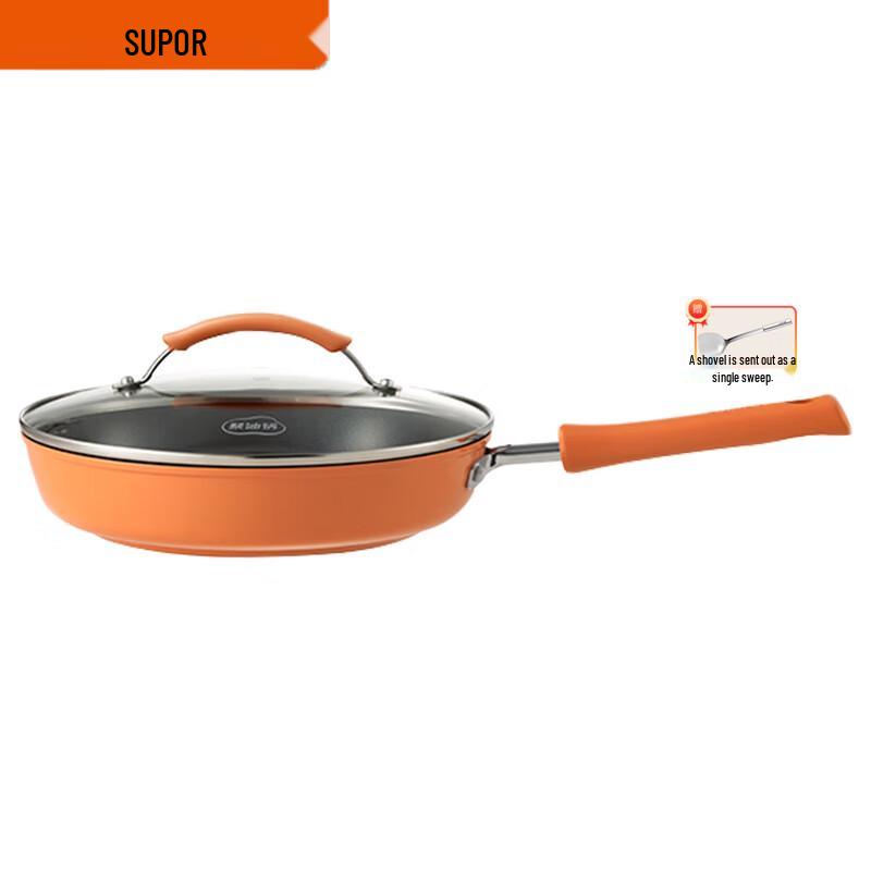 SUPOR Fire Red Dot 28cm Non-stick Frying Pan