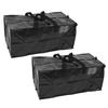 2PCS Packing Bag Carrying Handles Heavy Duty Large Space Waterproof Moving Bag for Space Saving Moving Storage