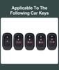 Leather Car Remote Key Case Cover Protector Key 2/3/4 Buttons Shell Fob Keychain For Honda Civic Accord HR-V CR-V CRV 2022 2023