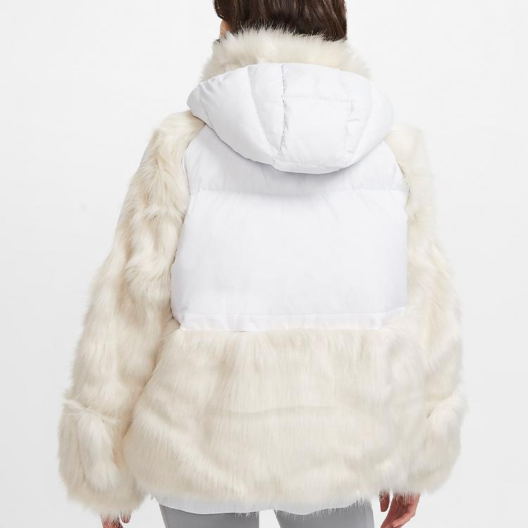 Nike X Sacai Womens Parka Pure Platinum Women Outerwear White CT3267-043