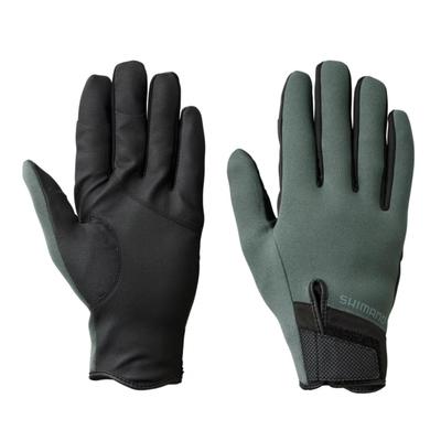 Shimano Titanium Alpha Fingerless Gloves Sage XL GL-012V