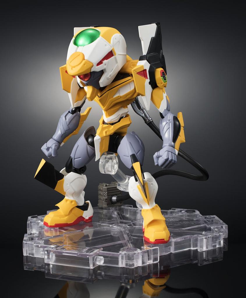 TAMASHII NATIONS NXEDGE STYLE Evangelion Evangelion ESV 100mm ABS PVC Movable Figure [EVA UNIT] Unit-00 (Rebuild)/Unit-00 + Shield, Approx. &