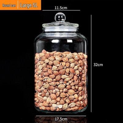 ZISIZ Sealed Glass Storage Jar