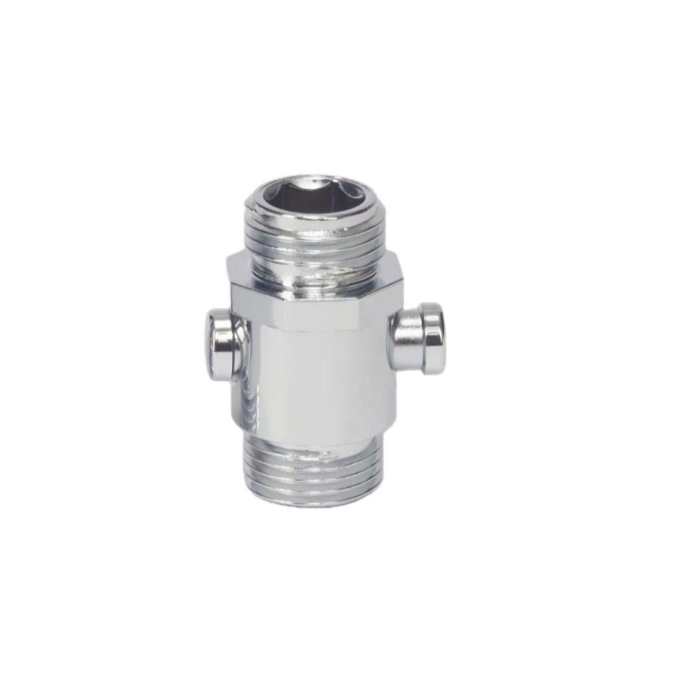 Water Pressure Control Shower Head Arm Diverter Sprayer Shut-Off Switch  Bathroom Parts