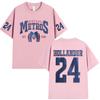 Heated Rivalry Shane Hollander 24 Montreal Metros T-Shirt Herren Damen Kleidung Lässig Polyester Übergroß Kurze Ärmel T-Shirts Oberteile