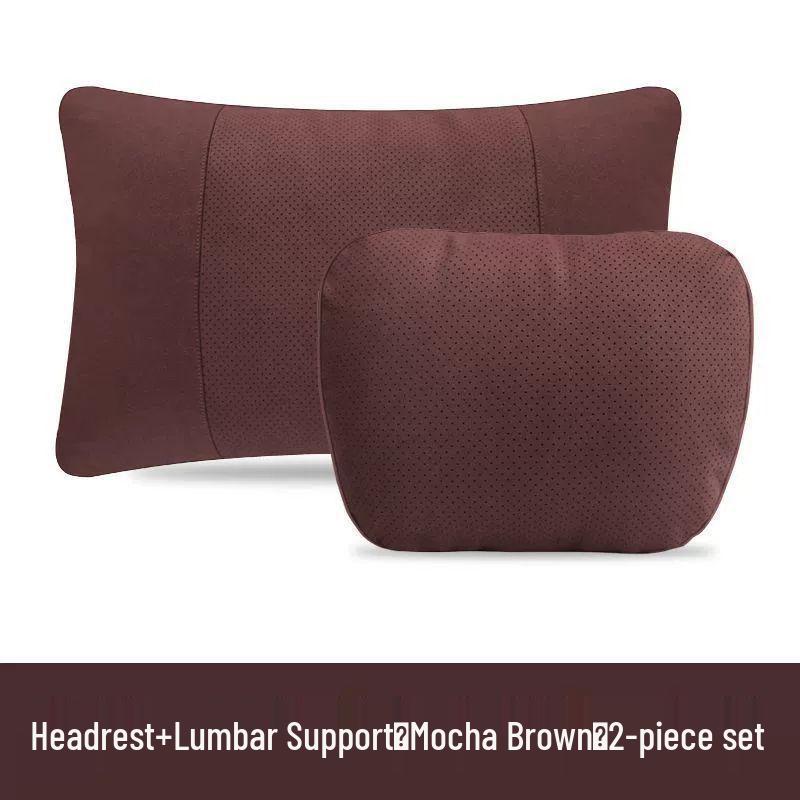 Compatible Car Headrest, Neck, and Lumbar Cushions for New BMW 5, 3, 1, 7 Series and X1-X6 Interiors Standard