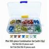 Car Fuse Box Set: Blade Fuses In Small, Medium, & Large (1A, 3A, 10A, 15A)