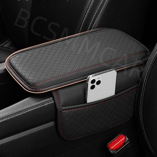 Breathable Car Arm Rest Cushion Center Console Box Anti Scratch Protector Cover