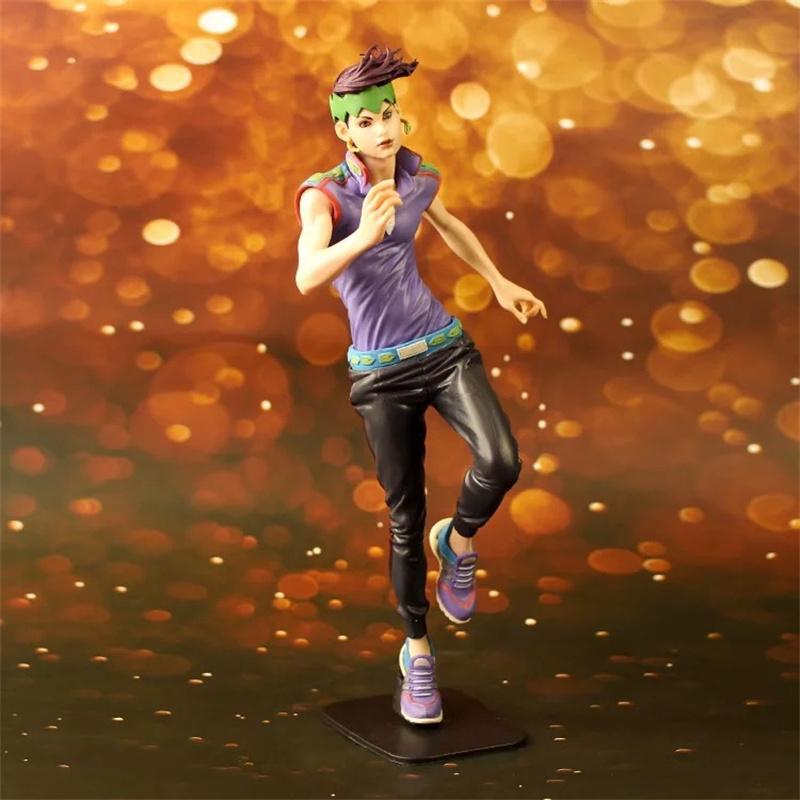 28 CM JoJos Bizarre Adventure Rohan Kishibe PVC Figure Collection Model Toy Gift For Friends
