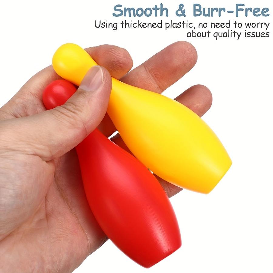 12pcs Mini Bowling Set Includes 10 Pins and 2 Balls Plastic Bowling Ball Toys for Home Outdoor Sports Gifts ZSY
