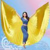 Belly Dance Wing with Telescopic Stick Adult Costumes for Performances Halloween Carnival Parties Shows Accessories