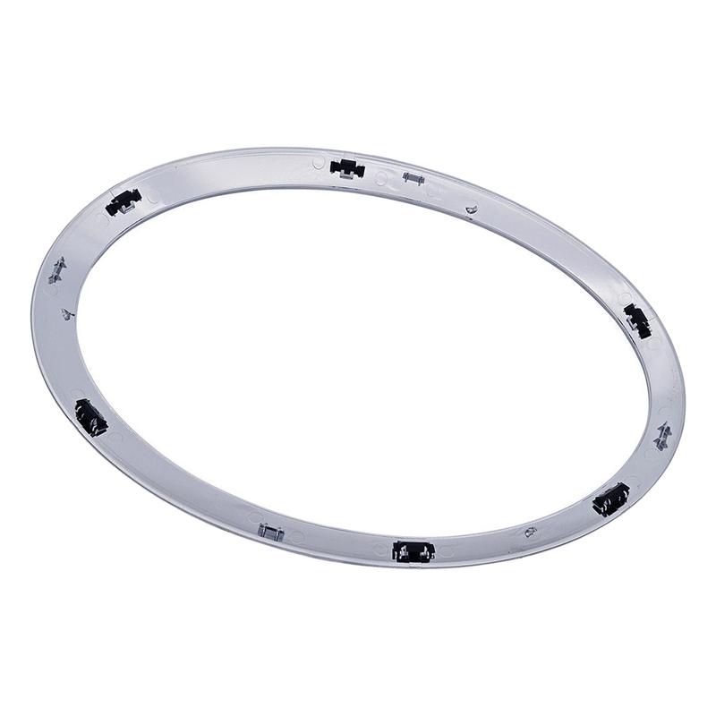 51137300632 Car Front Right Headlight Bezel Cover Ring Trim Fit for Mini Cooper F55 F56 F57 Gen3 Silver ABS