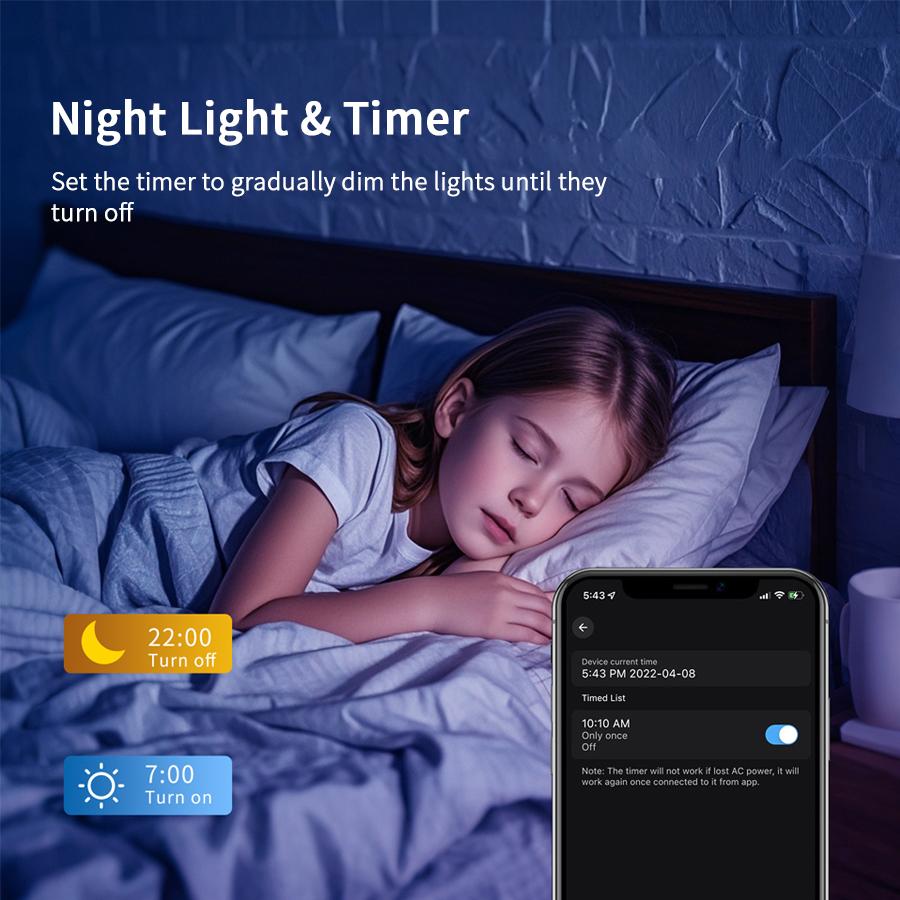 Wifi Bluetooth Led Downlight Smart Can Ceiling Light Works with Alexa Google Yandex Voice Dimmable 5W 75-105mm 2.5inch 100-240V