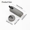Metal Accessories Silent Door Stop Space Saving Wall Mount Stopper Hydraulic Door Stopper  Bedroom