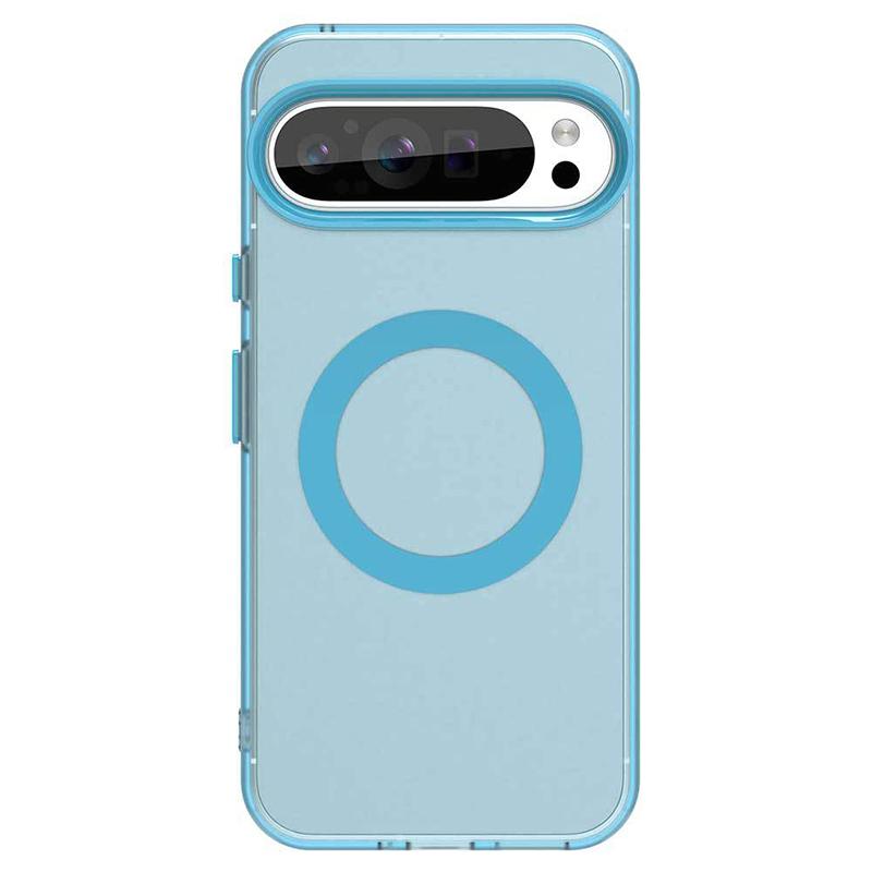 For Google Pixel 9 Pro XL Candy Color Magnetic Phone Case For Google Pixel 8 Pro 8A 9A Cases Translucent Matte Shockproof Cover