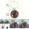 German Shepherd Dog Keychain With Zinc Alloy Material For Gift And Key Organizer