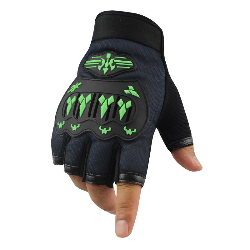 Cycling Half-finger Gloves Men's Spring and Summer Touch Screen Wear-resistant Outdoor Mountaineering Non-slip