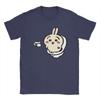 Men Usagi on the Toilet Potty Chiikawas Hachiware Poop Meme T Shirt 100% Cotton Clothes Round Neck Tee Shirt Gift Idea T-Shirts