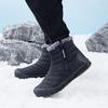 2025 Winter Boots for Women Men Wide Toe Barefoot Sneakers Women's Snow Boots Thick Plush Women Boots Ankle Boots Hiking Shoes