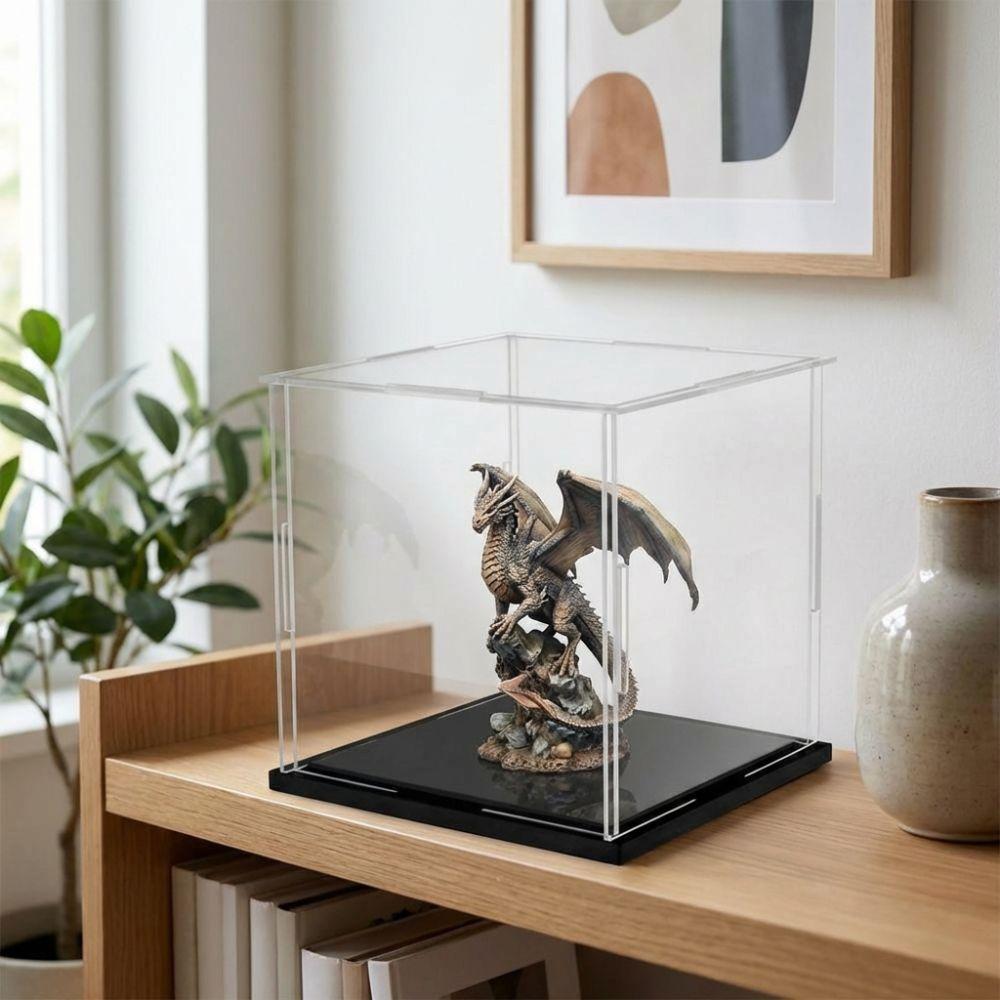 Anti-Scratch Clear Display Case High Clarity Action Figures Box  Home Office Display