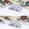1/12 Dollhouse Simulation Arch Bridge Model Dollhouse Outdoor Garden Park Landscape Ornament Doll House Decor Accessories