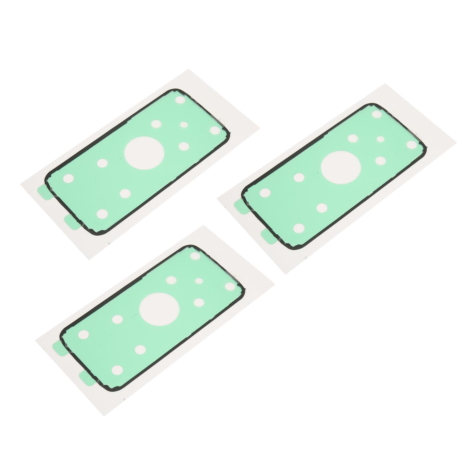 3PCS Phone Back Cover Sticker Plastic Back Cover Adhesive Tape for Samsung S7 G930