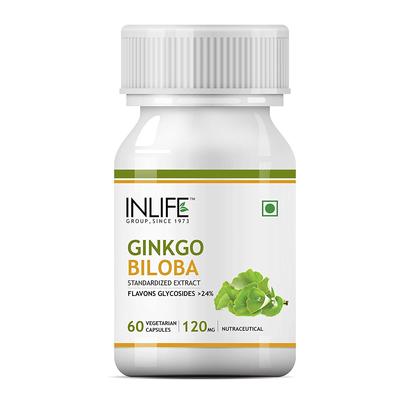 Extrait de Ginkgo biloba (60 gélules, 120 mg), Extrait de Ginkgo Biloba,