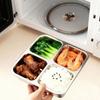 Leak-Proof 4 Grid Lunch Box Square Ice Cube Tray Easy To Clean Snack Box  Kindergarten
