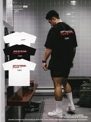 Summer Fitness Men CBUM Cotton T-Shirt Thavage Muscular Men Gym T Shirt Joggers 100% Cotton Short Sleeve Tees CBUM Women Tshirt